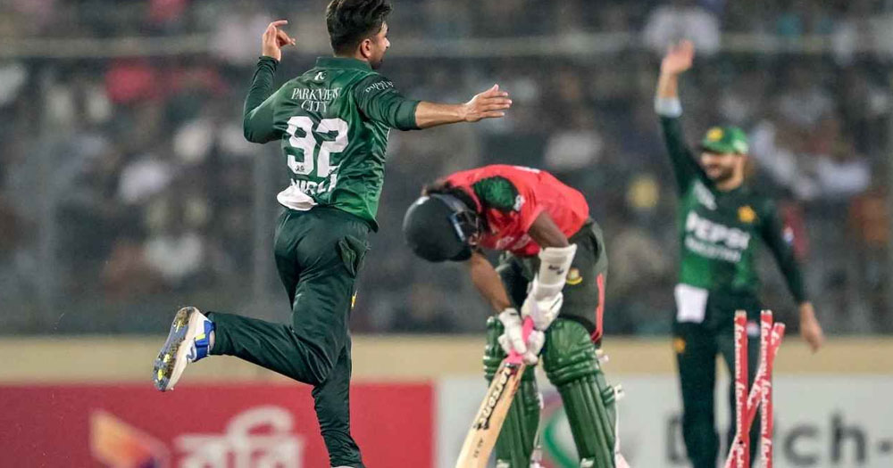 শেষ ম্যাচে বাংলাদেশকে হারিয়ে সম্মান রক্ষা পাকিস্তানের