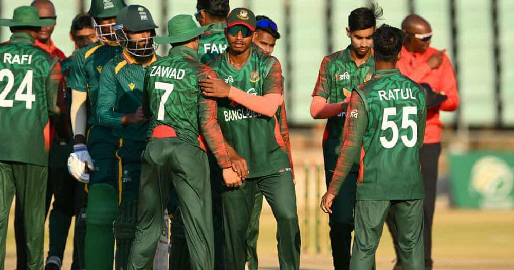 দক্ষিণ আফ্রিকাকে ১২৮ রানেই গুঁড়িয়ে দিল বাংলাদেশ