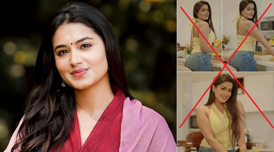 সোশ্যাল মিডিয়ায় ভাইরাল ছবিগুলো তাসনিয়া ফারিণের নয়
