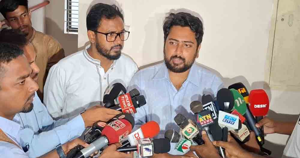 উচ্চকক্ষ পিআর ও ভোটার অনুসারে হতে হবে : নাহিদ ইসলাম