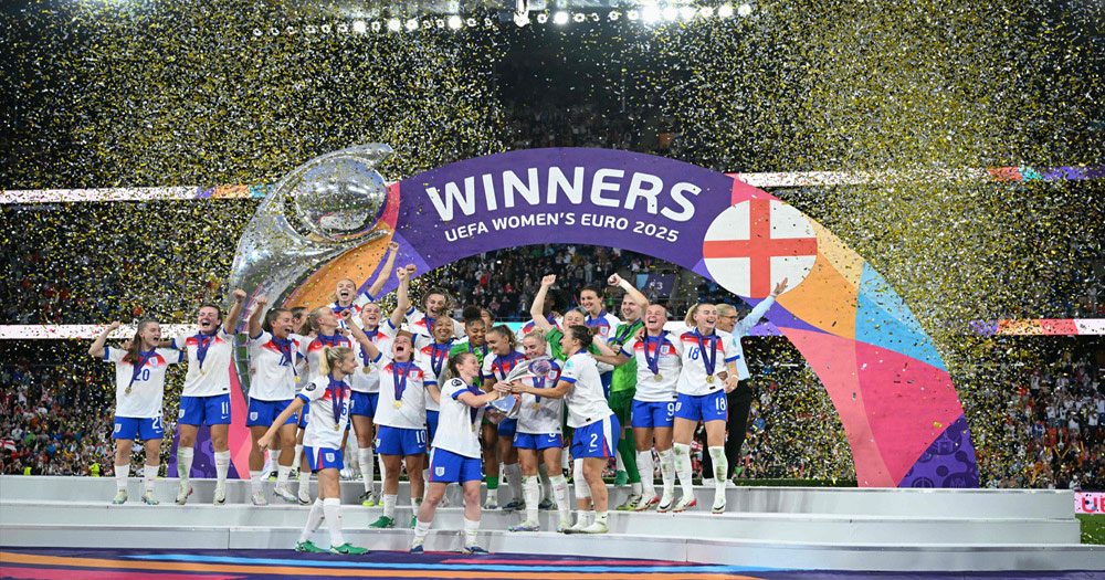 স্পেনকে হারিয়ে টানা দ্বিতীয়বার ইউরো চ্যাম্পিয়ন ইংল্যান্ড নারী দল
