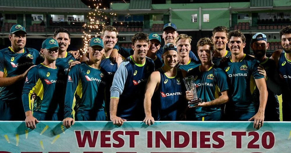 টি-টোয়েন্টিতেও অস্ট্রেলিয়ার কাছে হোয়াইটওয়াশ ওয়েস্ট ইন্ডিজ