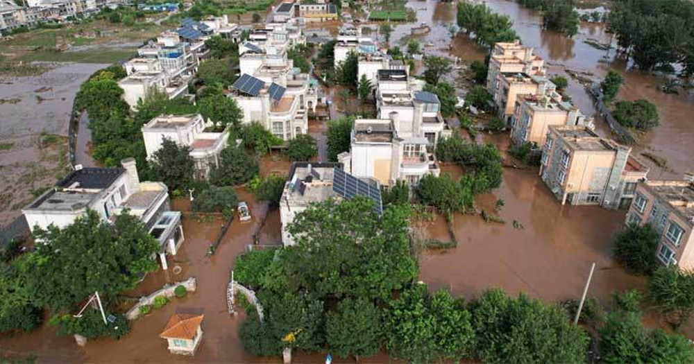 চীনে ভারী বৃষ্টিতে ৩০ জনের মৃত্যু