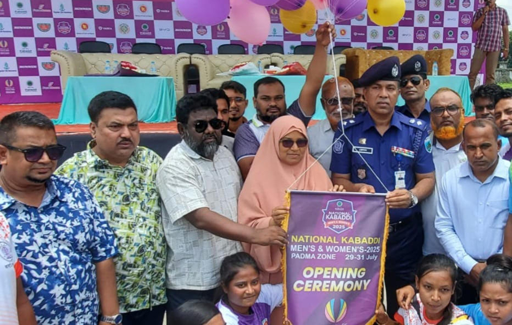 বগুড়ায় জাতীয় কাবাডি চ্যাম্পিয়নশীপের উদ্বোধন