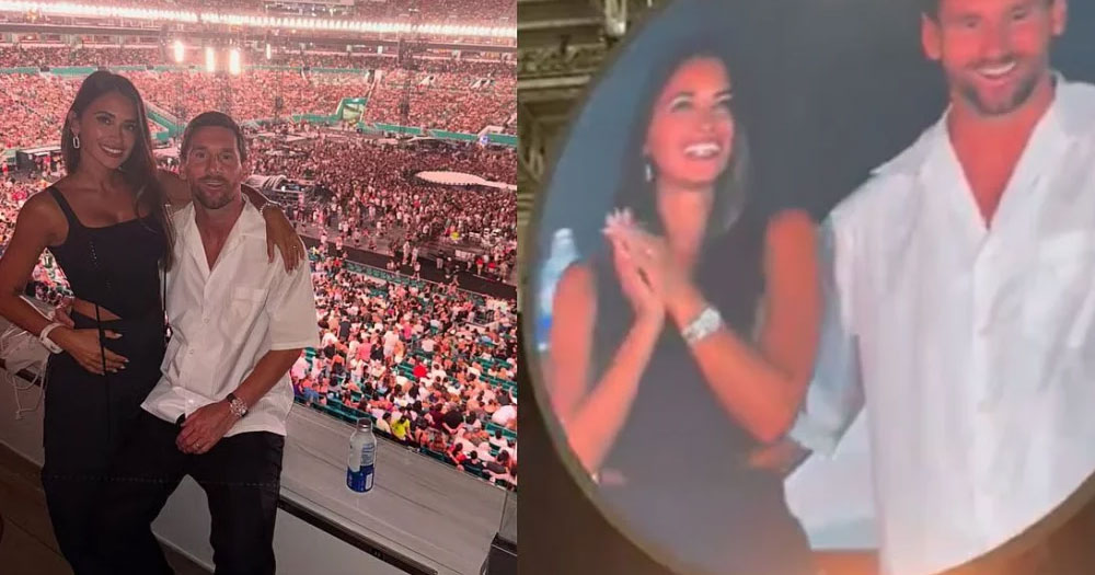 এবার কোল্ডপ্লের কিস ক্যামে ধরা পড়লেন মেসি