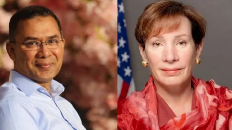 লন্ডনে তারেক রহমানের সঙ্গে মার্কিন রাষ্ট্রদূতের একান্ত বৈঠক