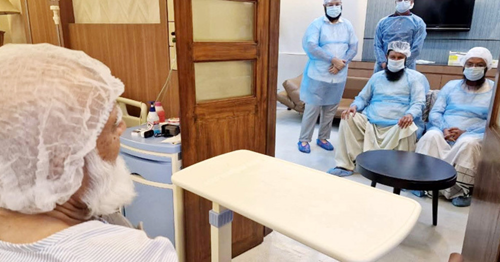 জামায়াত আমিরের স্বাস্থ্যের অবস্থা উন্নতির দিকে