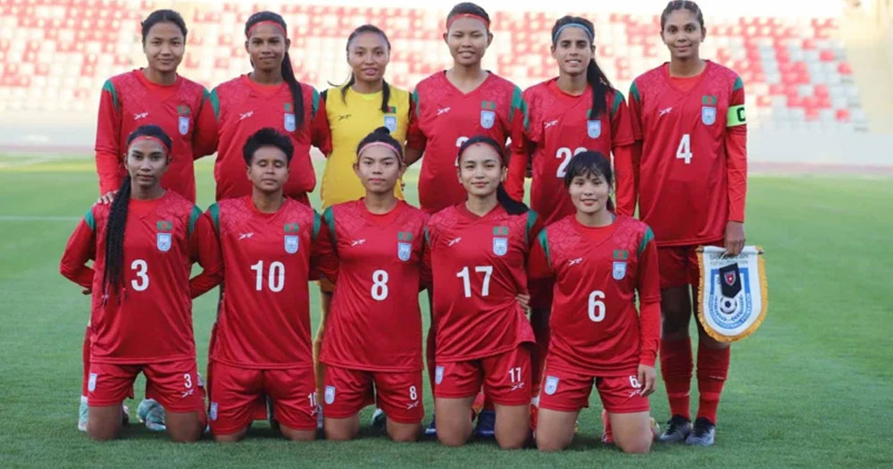 মেয়েদের ফিফা র‍্যাংকিংয়ে ২৪ ধাপ এগোল বাংলাদেশ