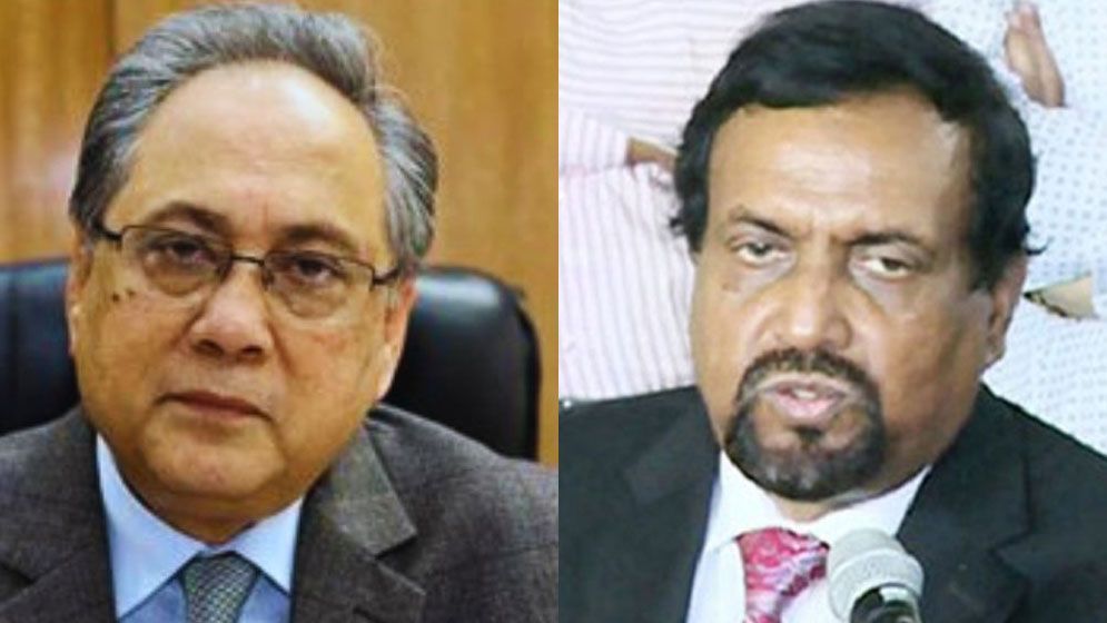 জাপার একাংশের চেয়ারম্যান ব্যারিস্টার   আনিসুল ও মহাসচিব রুহুল আমিন