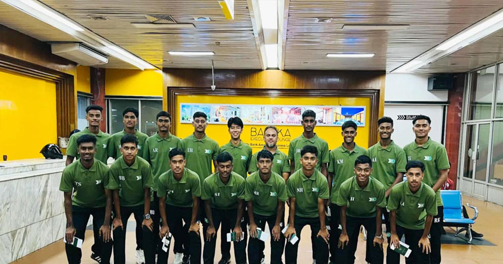 প্রথমবারের মতো জাপান সফরে বিকেএসপি ফুটবল টিম