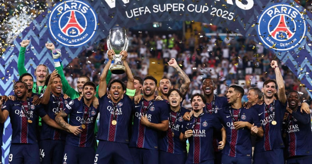 নাটকীয় প্রত্যাবর্তনে সুপার কাপ জয় করল পিএসজি