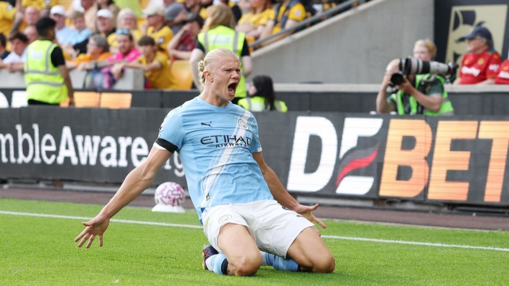 হালান্ডের জোড়া গোল, চিরচেনা রূপে ফিরল ম্যানসিটি