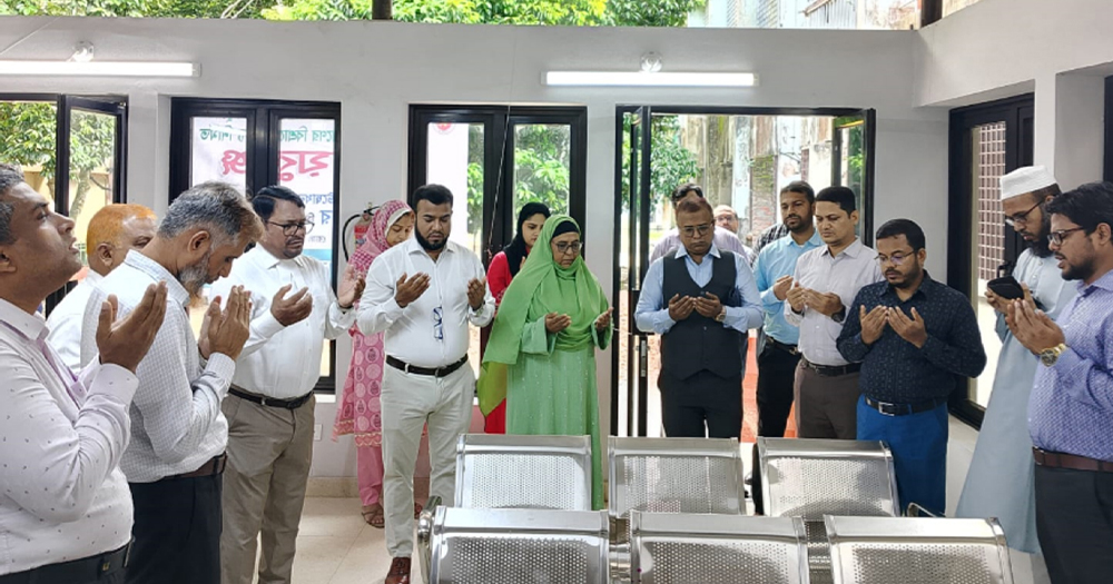 চাঁদপুরে বিচারপ্রার্থী জনগণের বিশ্রামের জন্য ‘ন্যয়কুঞ্জ’ উদ্বোধন