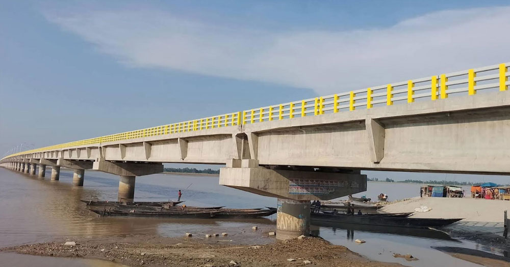 তিস্তায় মাওলানা ভাসানী সেতুর স্বপ্নযাত্রা শুরু