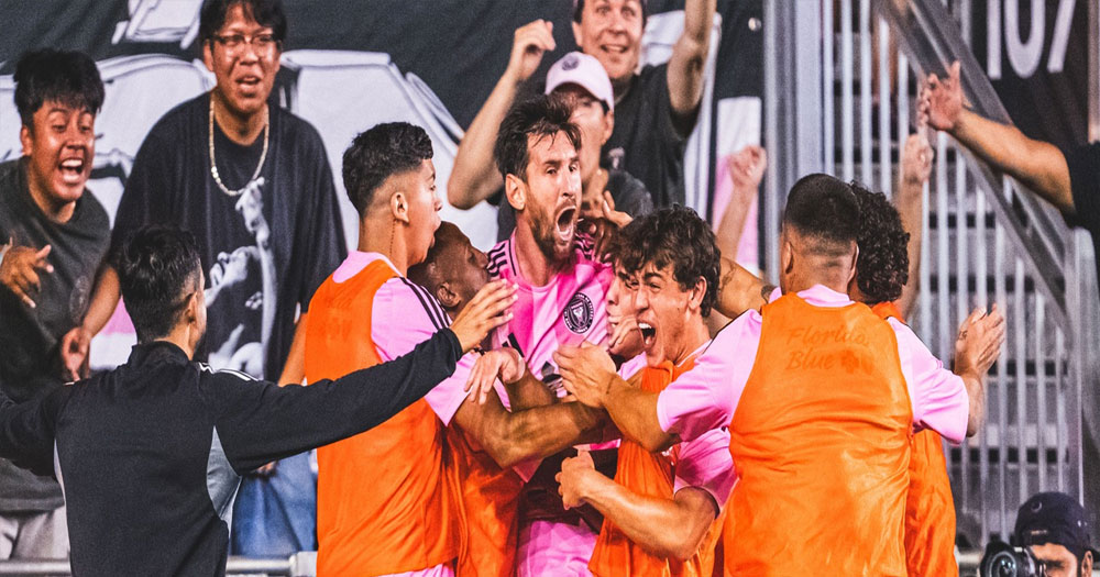 চোট থেকে ফিরেই মেসির জোড়া গোল, ফাইনালে মায়ামি