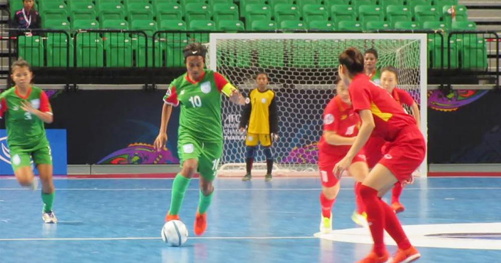 নারী ফুটসাল ফিফা র‌্যাঙ্কিংয়ে বাংলাদেশ ৪৪তম