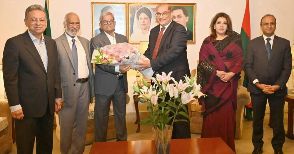 বিএনপি মহাসচিবের সঙ্গে পাকিস্তানি হাইকমিশনারের সাক্ষাৎ