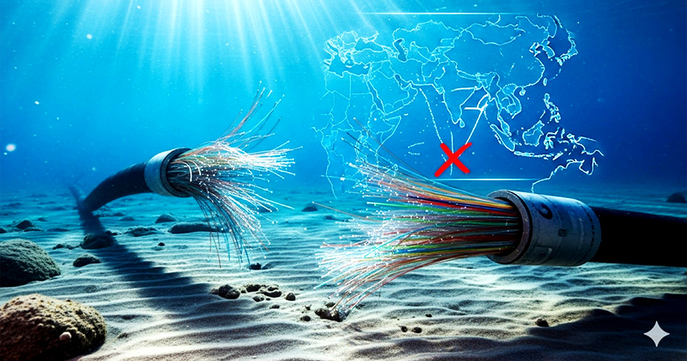 লোহিত সাগরে কেবল কাটা, মধ্যপ্রাচ্য ও দ. এশিয়ায় ইন্টারনেট বিভ্রাট