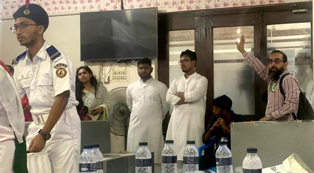 সাদিক কায়েম ভোট গণনা কেন্দ্রে কেন? প্রশ্ন জুবেলের