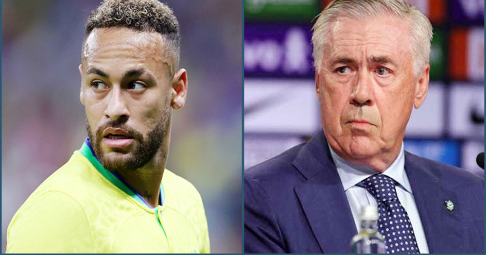 বিশ্বকাপে খেলতে নেইমারকে যে শর্ত দিলেন আনচেলত্তি