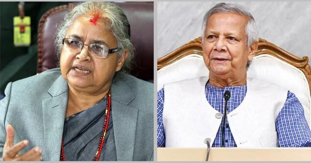 নেপালের নতুন প্রধানমন্ত্রীকে অভিনন্দন প্রধান উপদেষ্টার