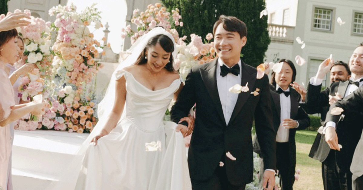 বিয়ে করেছেন ‘আংকেল রজার’, কনে বাংলাদেশি বংশোদ্ভূত সাবরিনা