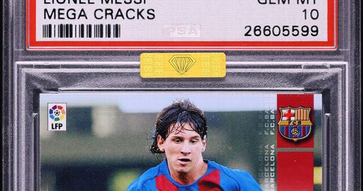 রেকর্ড ১৮ কোটি টাকায় বিক্রি মেসির সেই কার্ড
