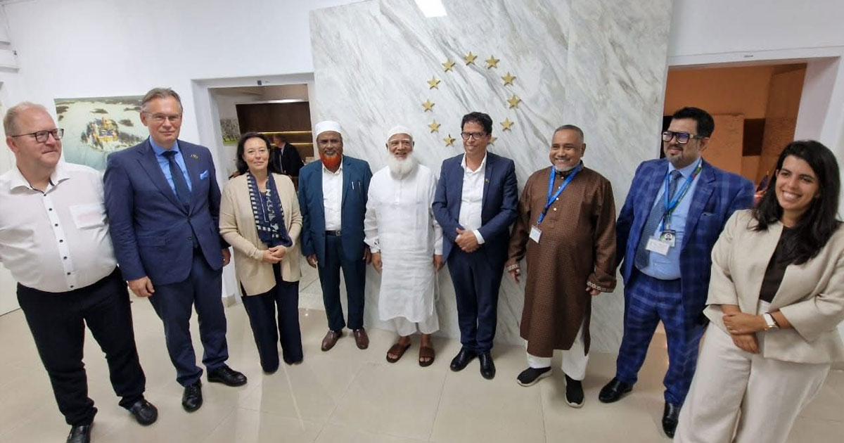 জামায়াতের আমীরের সঙ্গে ইউরোপীয় পার্লামেন্টের উচ্চ পর্যায়ের প্রতিনিধি দলের বৈঠক