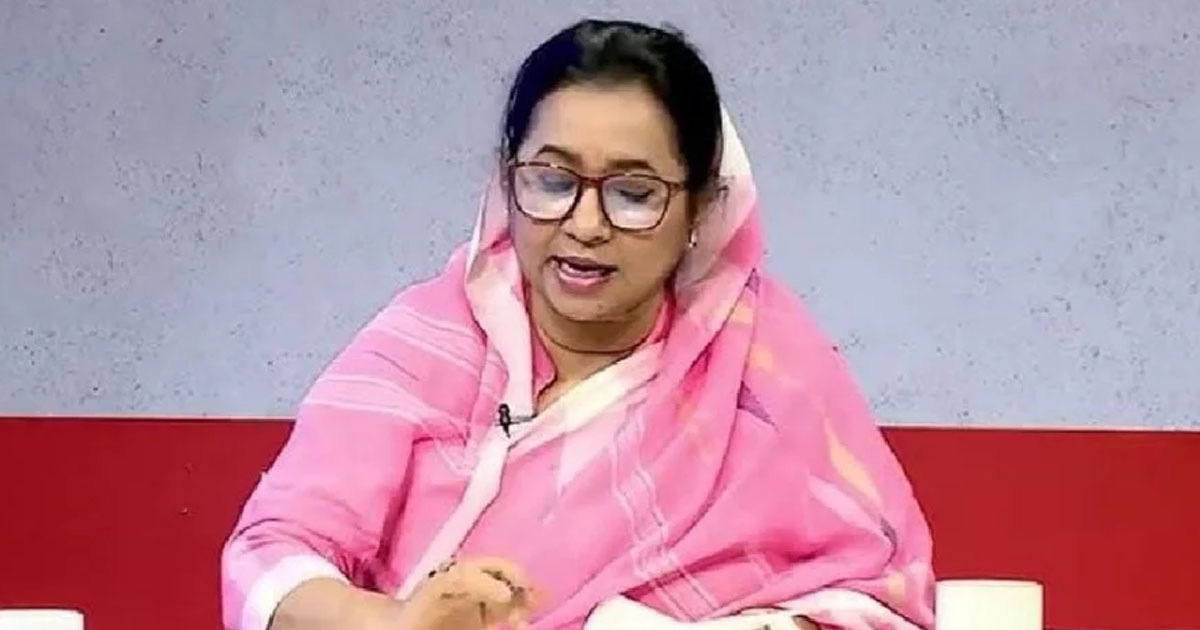 নিলুফার ক্ষমা না চাইলে ব্যবস্থা নেবে ছাত্রশিবির