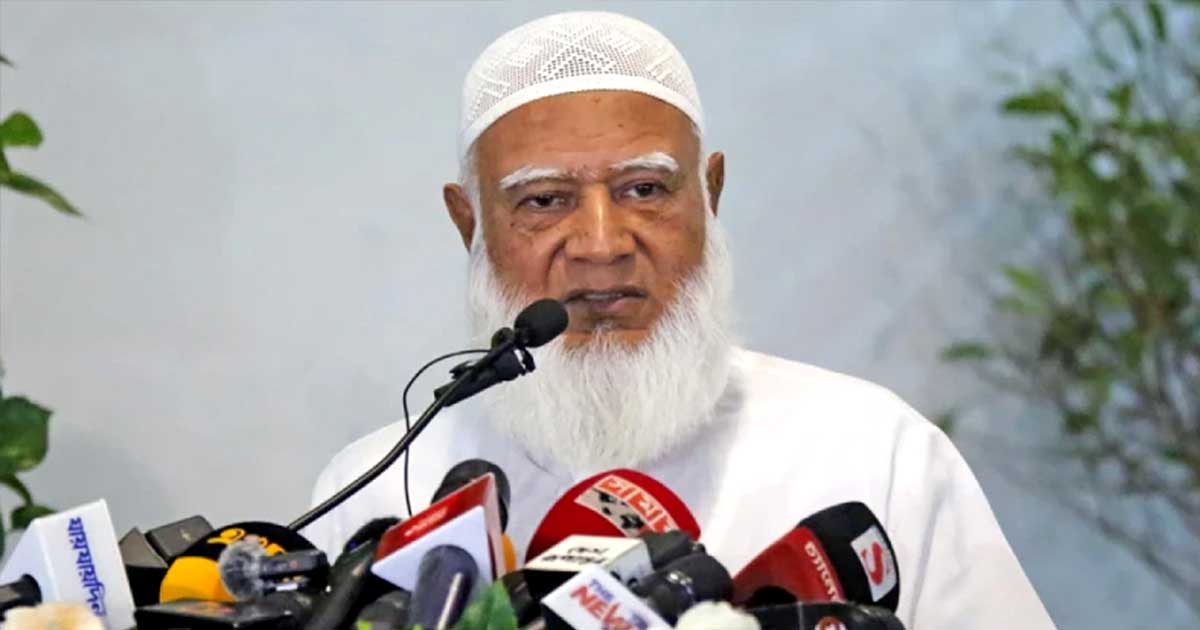 গালির জবাবে দোয়া করবেন জামায়াত আমির