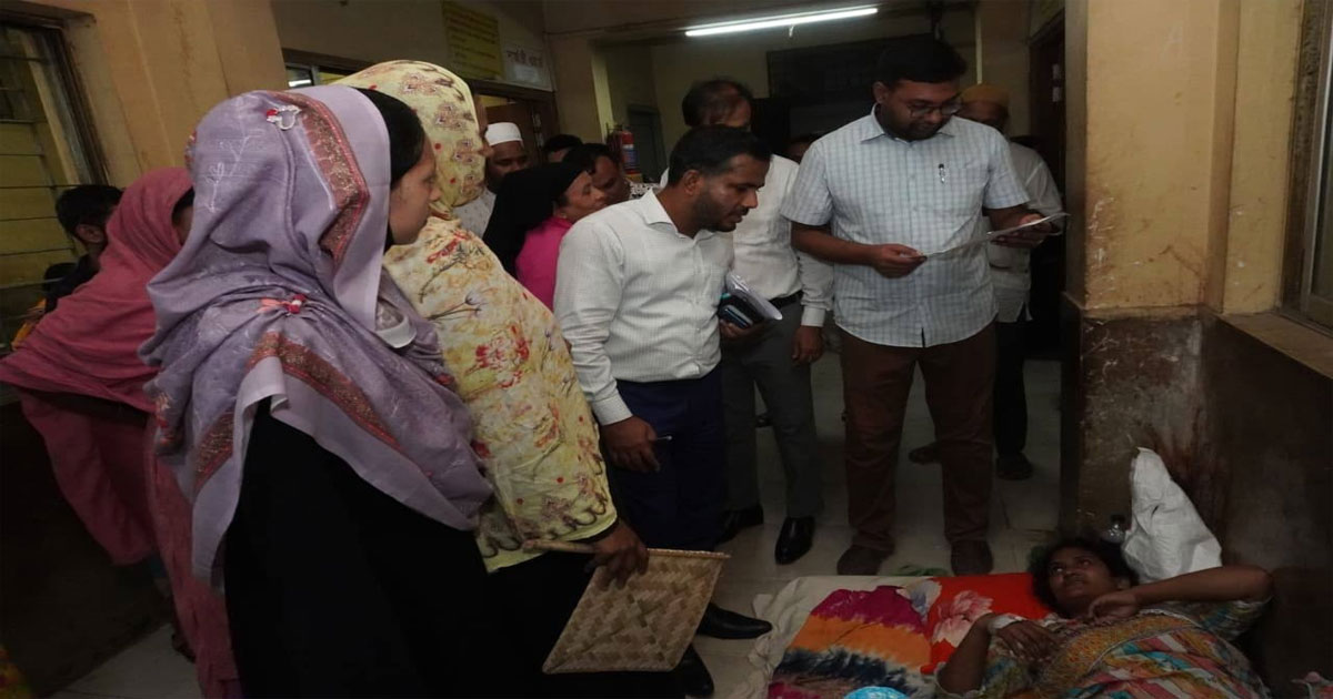 শেরপুরে স্বাস্থ্য সেবা পর্যবেক্ষণ কমিটির হাসপাতাল পরিদর্শন