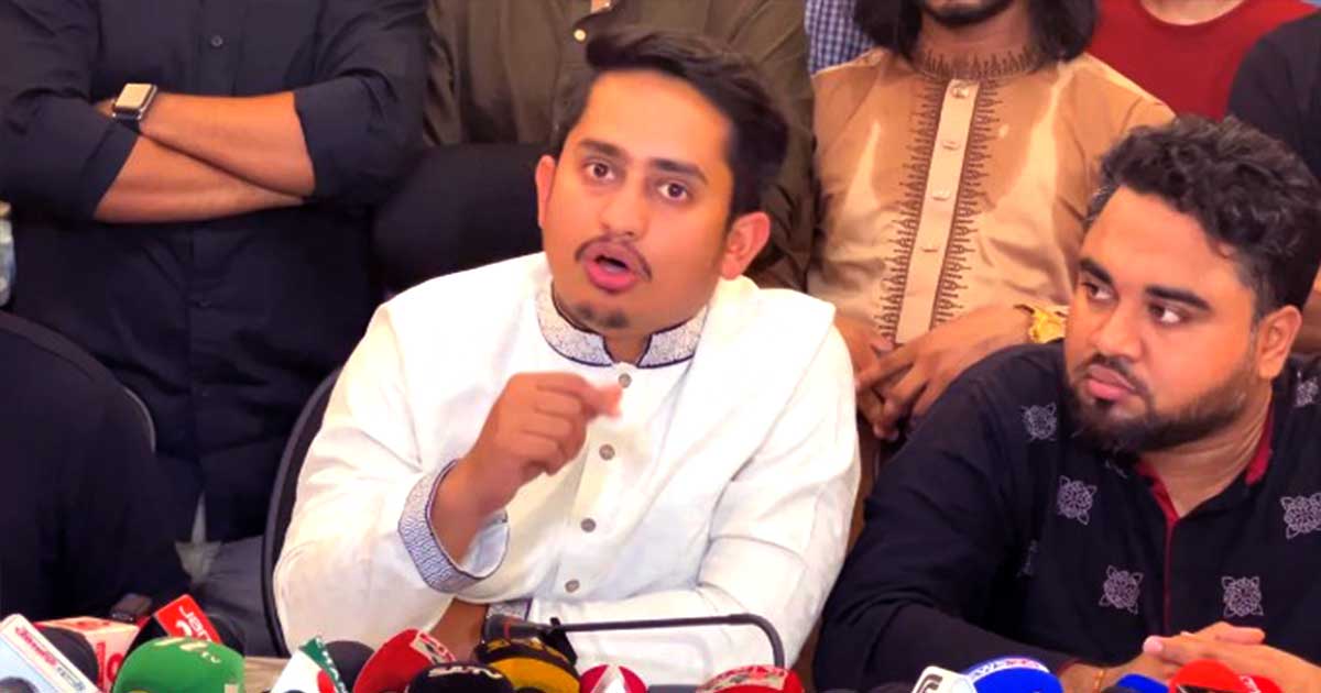 এনসিপিকে শাপলা প্রতীক দিতে সাহস পাচ্ছে না ইসি : সারজিস