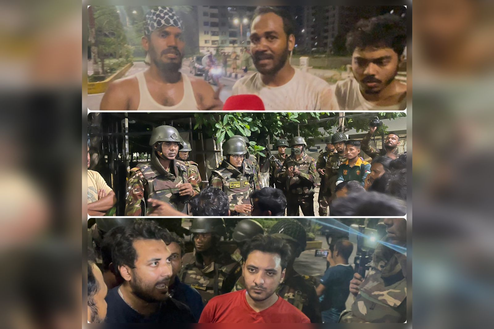 উত্তরায় বৈষম্যবিরোধী শিক্ষার্থীদের ওপর হামলা