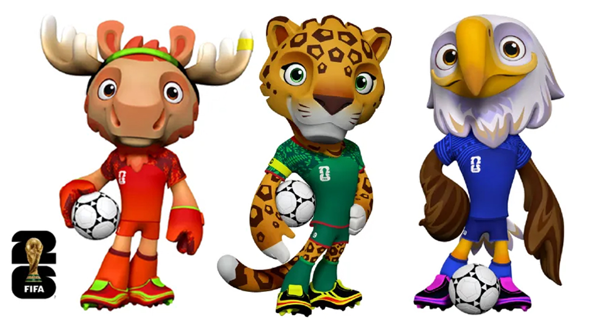 ২০২৬ ফুটবল বিশ্বকাপের তিনটি মাসকট প্রকাশ, কোনটার অর্থ কী?