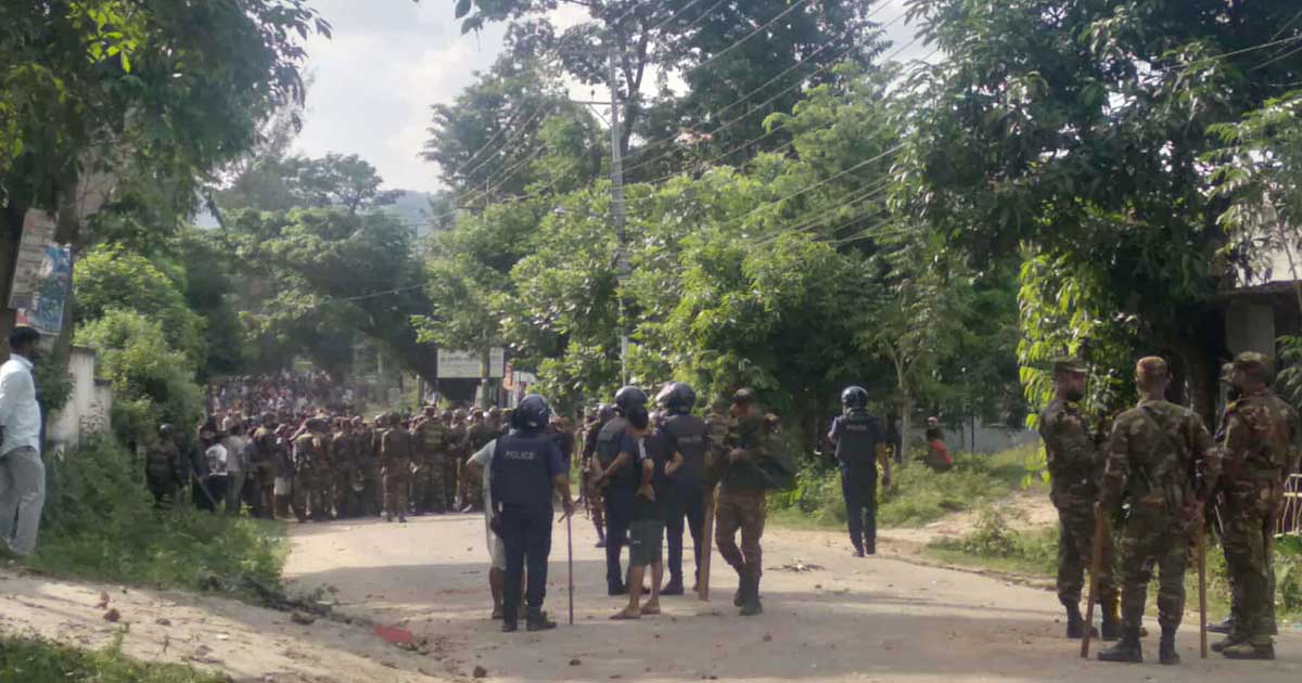 খাগড়াছড়িতে কিশোরী ধর্ষণের প্রতিবাদে বিক্ষোভ-সংঘর্ষ, ১৪৪ জারি