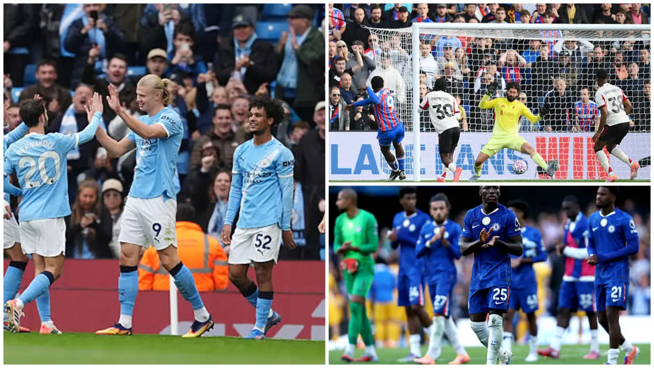 চেলসি-লিভারপুলের হার, প্রিমিয়ার লিগে সিটির বড় জয়