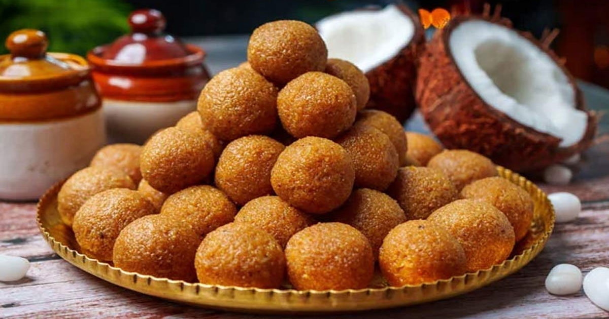 ঘরেই বানান নারকেলের নাড়ু