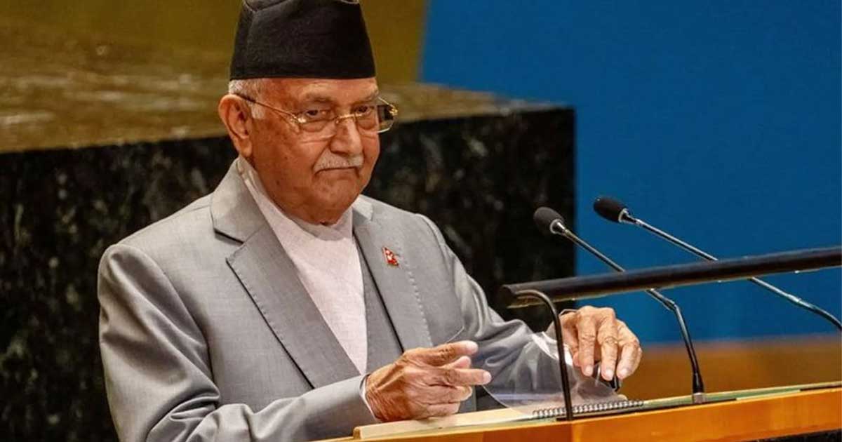 নেপালের ক্ষমতাচ্যুত প্রধানমন্ত্রী অলির দেশত্যাগে নিষেধাজ্ঞা