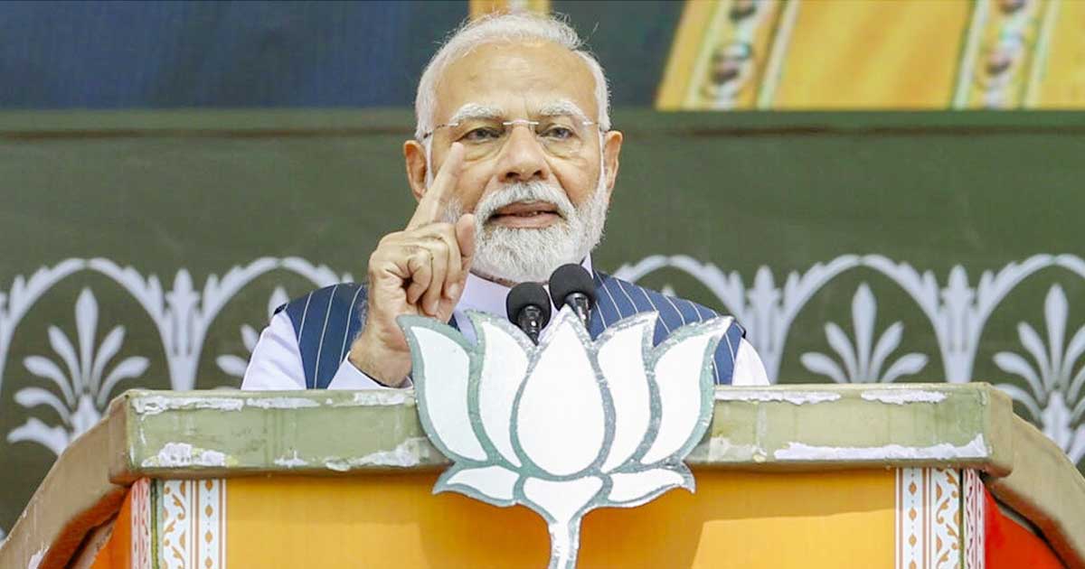 অনুপ্রবেশকারীদের কারণে হুমকির মুখে ভারত : নরেন্দ্র মোদি