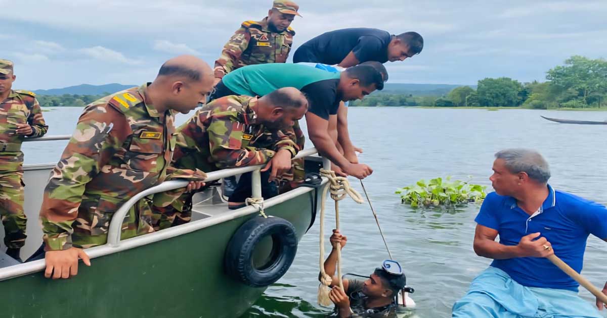 কাপ্তাই হ্রদে নৌকা ডুবি, সেনাবাহিনীর  সফল উদ্ধার অভিযান