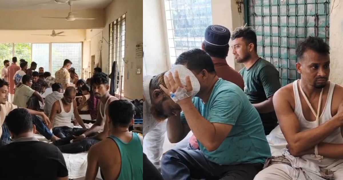 ফেসবুকে ছবি শেয়ার করাকে কেন্দ্র করে জামায়াত-বিএনপি সংঘর্ষ, আহত ৩৫