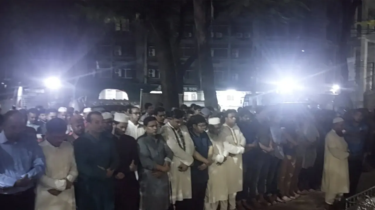 জবি ক্যাম্পাসে প্রথম জানাজা সম্পন্ন ছাত্রদল নেতা হাসিবুলের