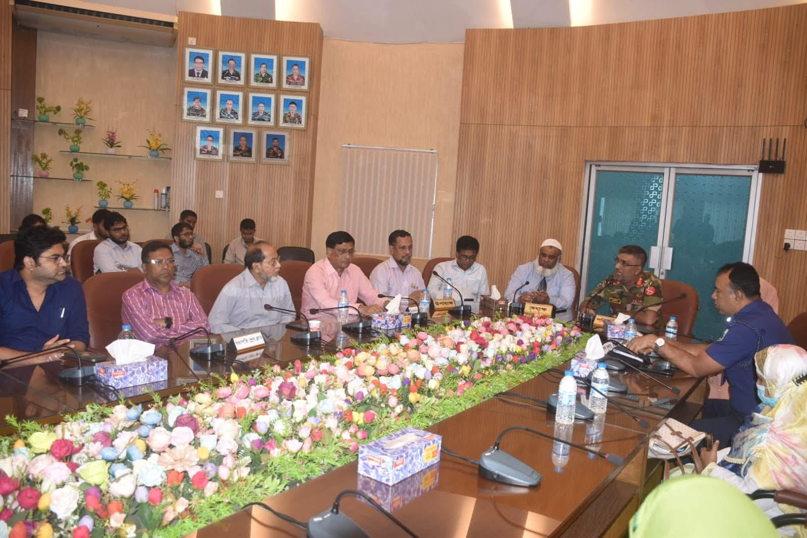 বগুড়া শজিমেক হাসপাতালে আইনশৃঙ্খলা বিষয়ক সভা অনুষ্ঠিত