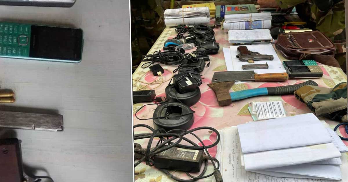 খাগড়াছড়িতে ইউপিডিএফের গোপন আস্তানার সন্ধান, অস্ত্র উদ্ধার