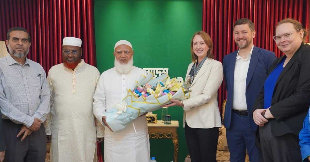 জামায়াত আমীরের সঙ্গে অস্ট্রেলিয়ান হাইকমিশনারের সৌজন্য সাক্ষাৎ
