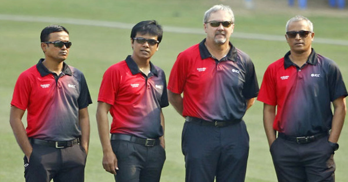 বাংলাদেশ-ওয়েস্ট ইন্ডিজ সিরিজে ম্যাচ অফিসিয়ালের দায়িত্বে যারা