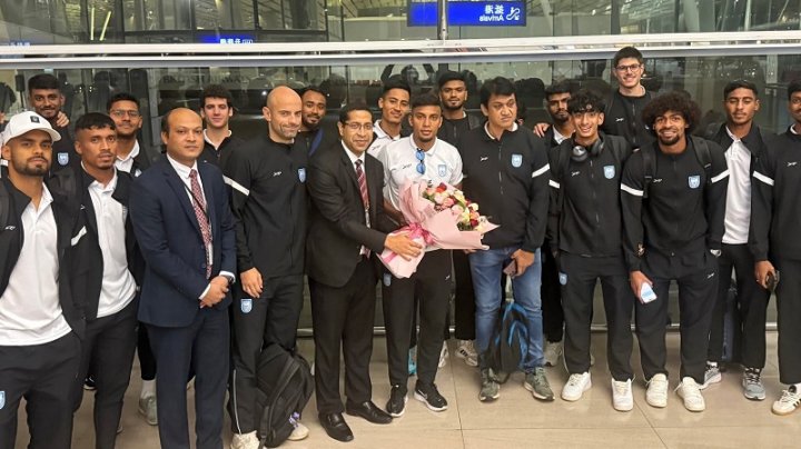 ফিরতি পর্বের লড়াইয়ে হংকং পৌঁছেছেন হামজা চৌধুরী ও জামাল ভূঁইয়ারা