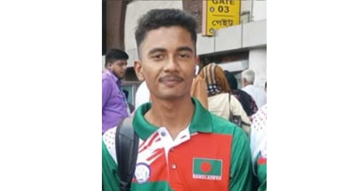 চীন থেকে স্কেটিংয়ে জোড়া স্বর্ণপদক জিতলেন বগুড়ার নাবীয়্যূন