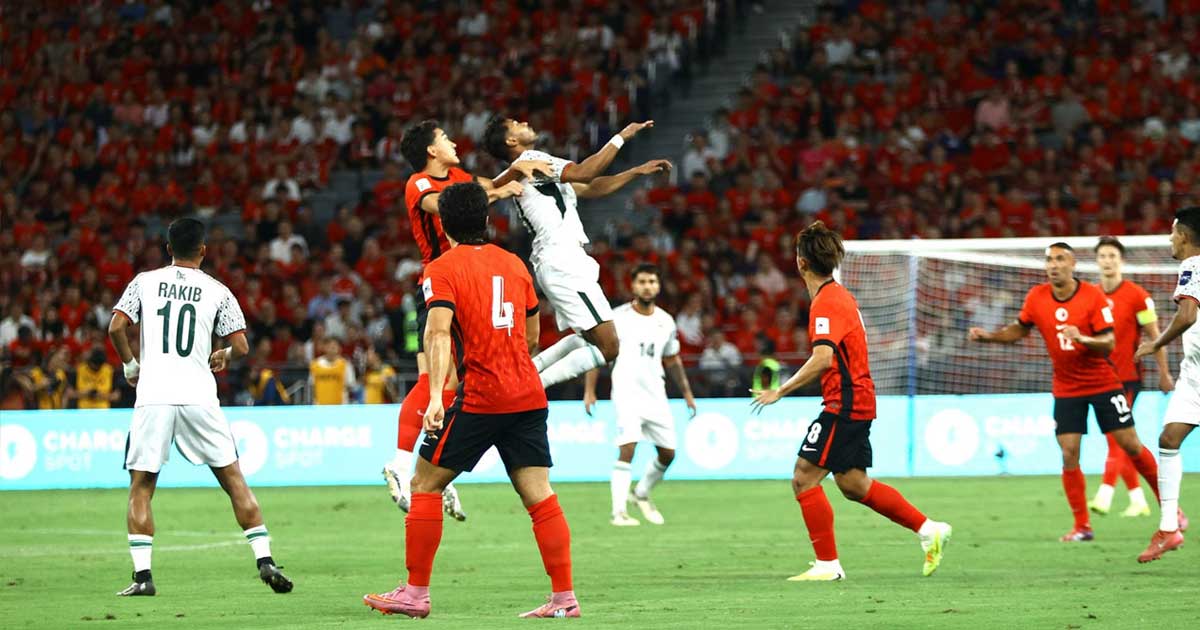 হংকংয়ের বিপক্ষে ড্র করেছে বাংলাদেশ