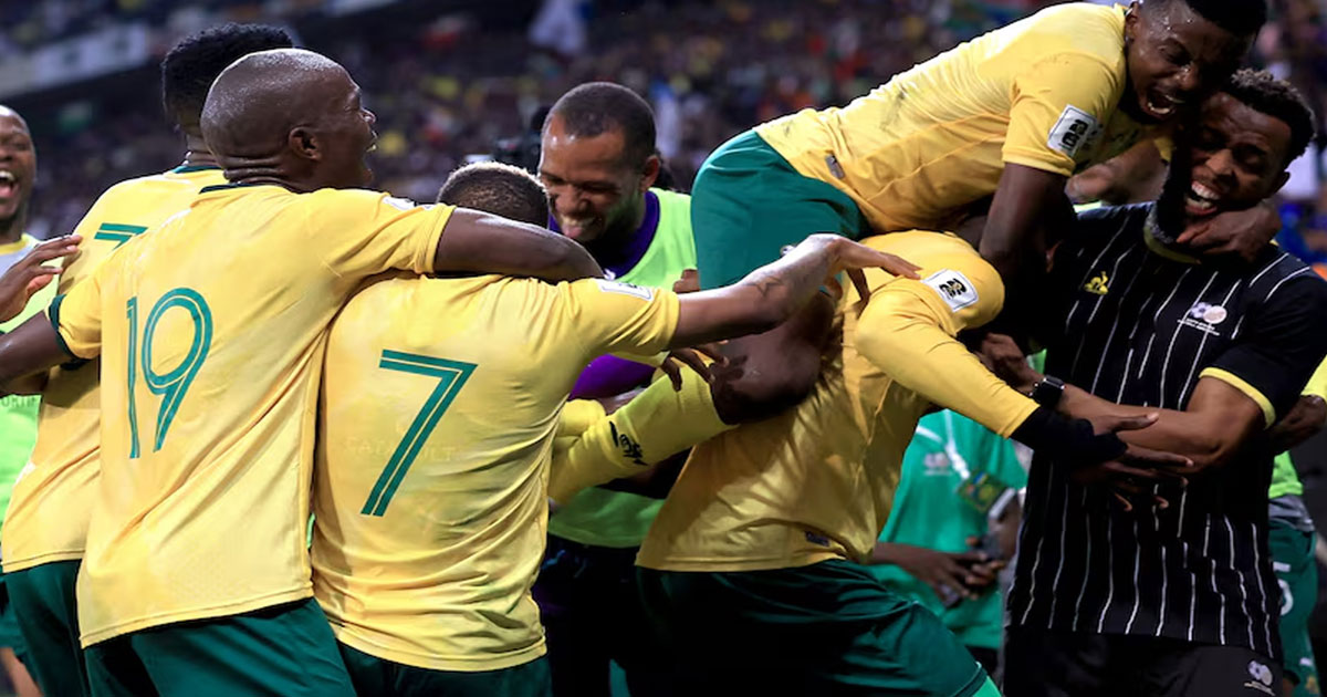 ১৪ বছর পর আবারও বিশ্বকাপে দক্ষিণ আফ্রিকা, প্লে অফে নাইজেরিয়া